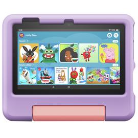 Amazon Fire 7 Kids Tablet for ages 3-7, 7in 16GB - Purple