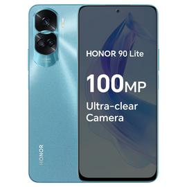 SIM Free HONOR 90 Lite 5G 256GB Mobile Phone - Cyan