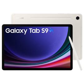 Samsung Galaxy Tab S9 11in 128GB Wi-Fi AI Tablet - Beige