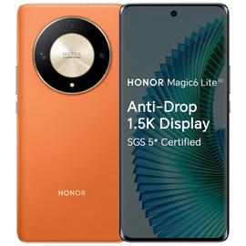 SIM Free HONOR Magic 6 Lite 5G 256GB Phone - Sunrise Orange