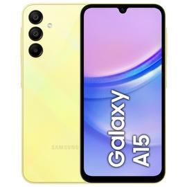 SIM Free Samsung A15 128GB Mobile Phone - Yellow