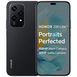 SIM Free HONOR 200 Lite 5G 256GB AI Mobile Phone - Black