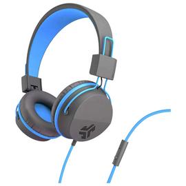 JLab JBuddies Kids Headphones - Grey/ Blue