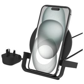 Belkin 10W Qi Wireless Charger Stand with QC3 Plug - Black